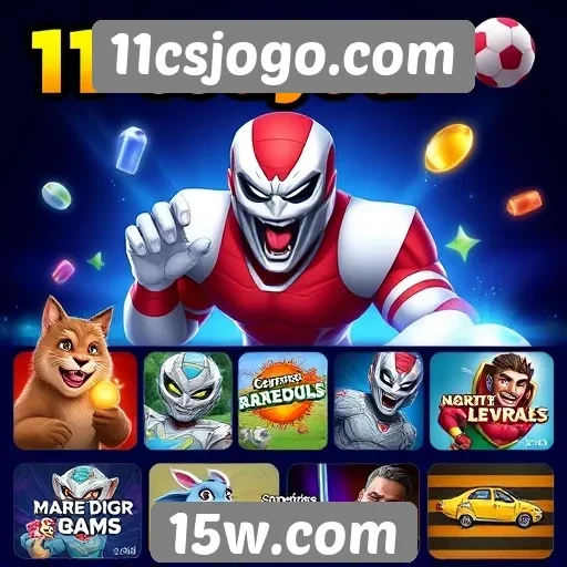 Jogos em destaque na plataforma 11csjogo.com